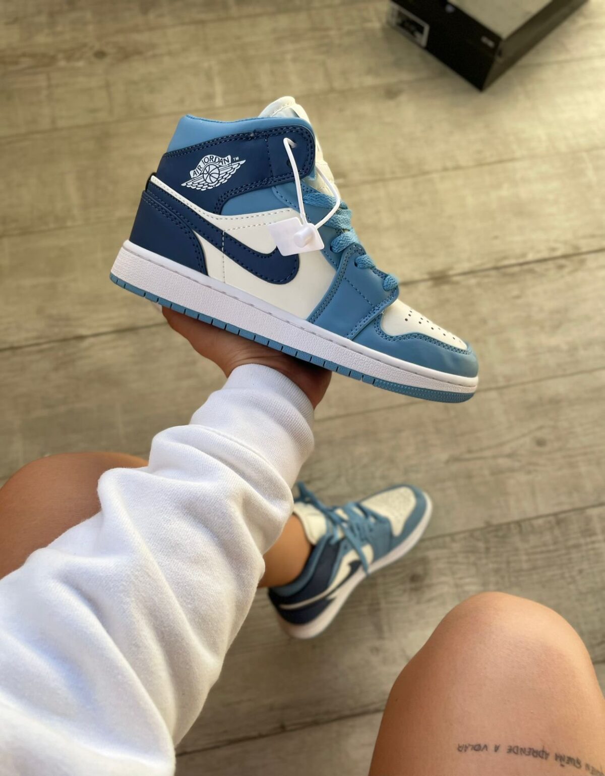 Jordan Retro 1 Feeling The Blue Mujer D'Shopping | Calzado Importado